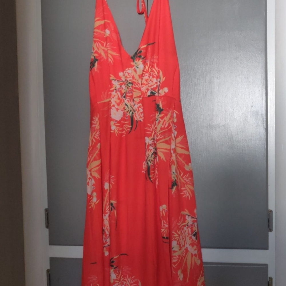 Open Back Beach Dress